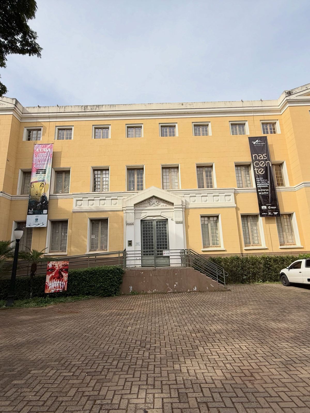 Fachada da Pinacoteca Fórum das Artes de Botucatu